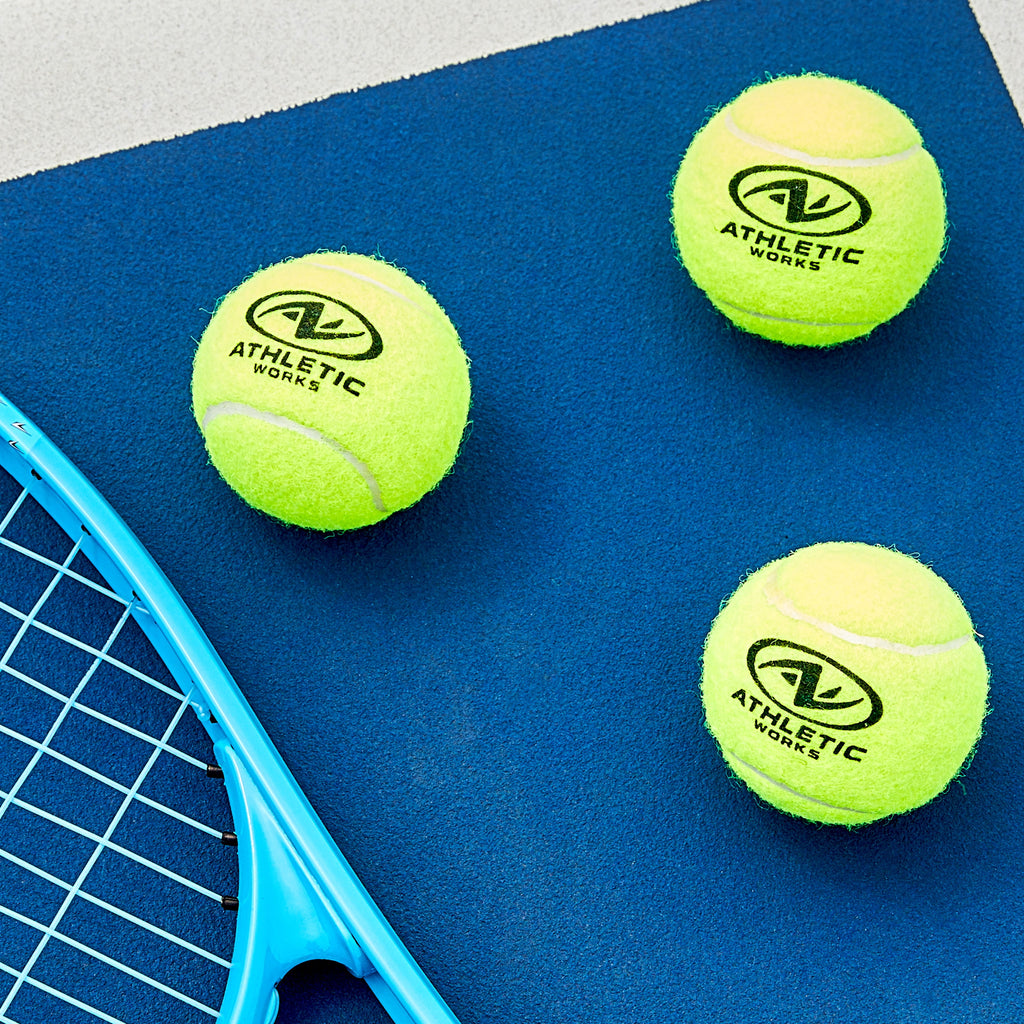 12-Pack Pressurized Tennis Balls for All Court Use