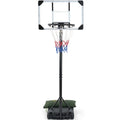 Height Adjustable 28-Inch Basketball Hoop System for Indoor and Outdoor Use, Ranging from 5.1 to 7 Feet, Suitable for All Ages