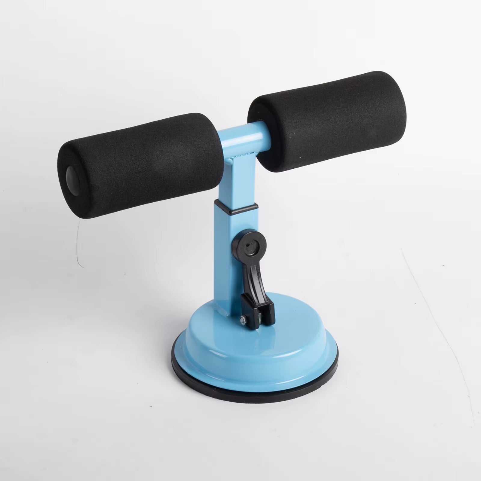 Suction Cup Sit-Up Assistance Device, Portable Abdominal Workout Trainer for Home Use with Non-Slip Base