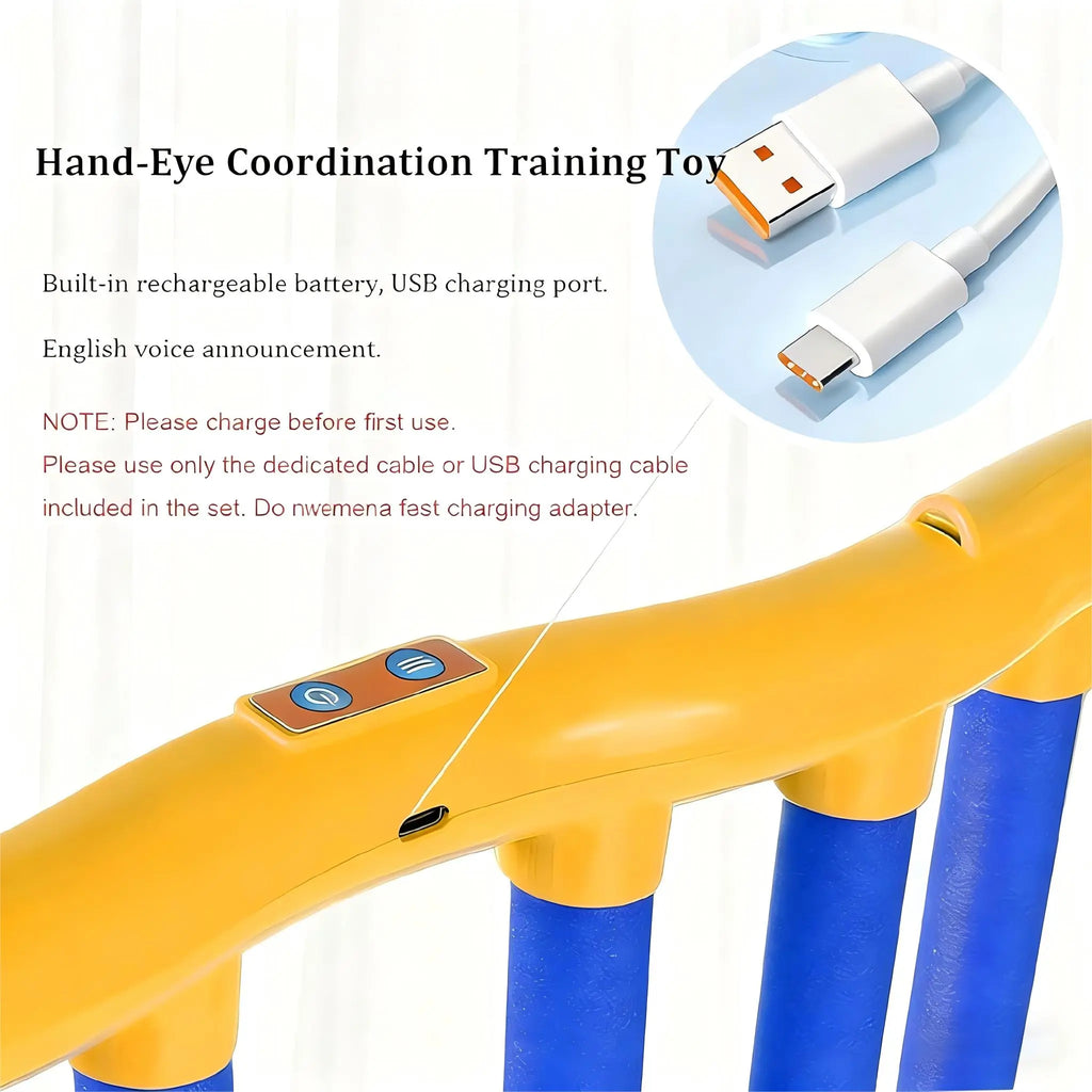 Catching Sticks Reflex Training Game - Adjustable Speed Challenge for Reaction Improvement