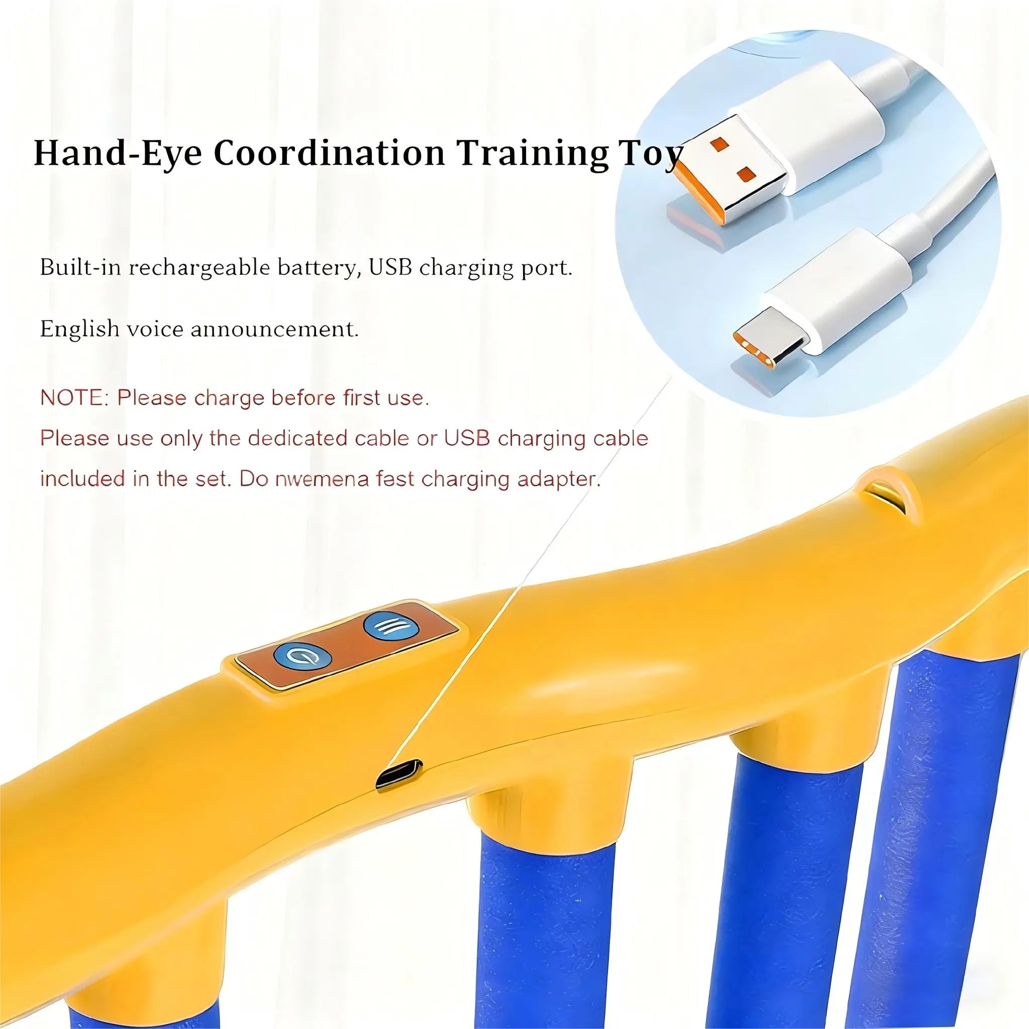 Catching Sticks Reflex Training Game - Adjustable Speed Challenge for Reaction Improvement