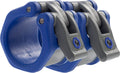 HEX Olympic Barbell Clamps 2 Pcs – Heavy Duty Bar Clamps for 2” & 50Mm Olympic Bars – Secure Weight Bar Clamps for Strength Training & Home Gym Accessories – Blue