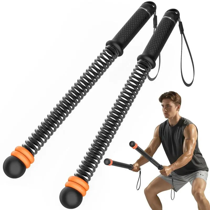 Soulyis Wireless Weighted Battle Ropes - Cordless HIIT at Home Gym Equipment, Full-Body Low-Impact Exercise Accessory for All Fitness Levels