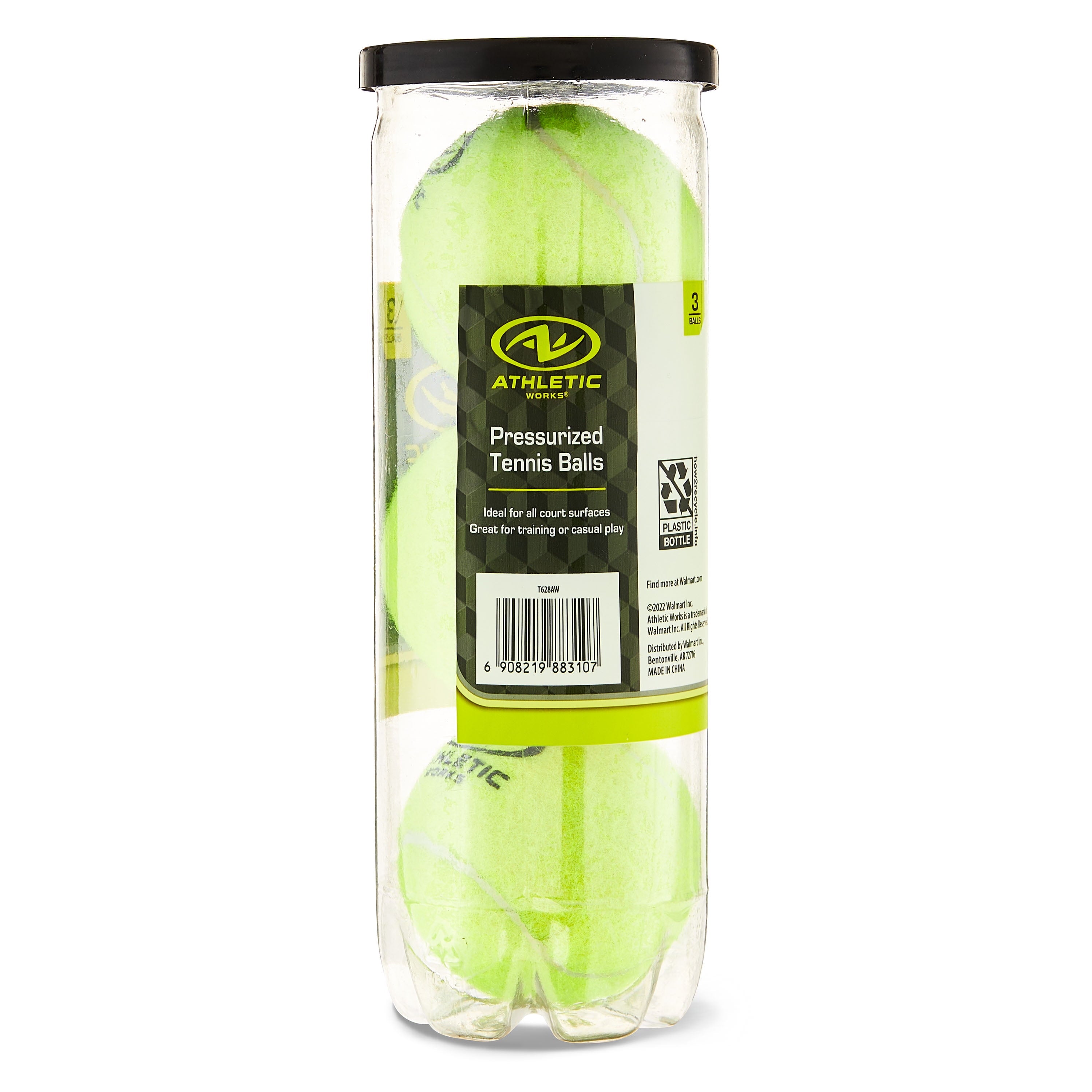 12-Pack Pressurized Tennis Balls for All Court Use