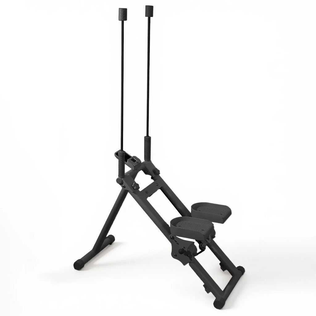 KYOUBY Vertical Climber and Stair Stepper - Heavy-Duty Home Gym Equipment with Adjustable Dual-Grip Handrails and 300 lbs Weight Capacity for Home Workouts