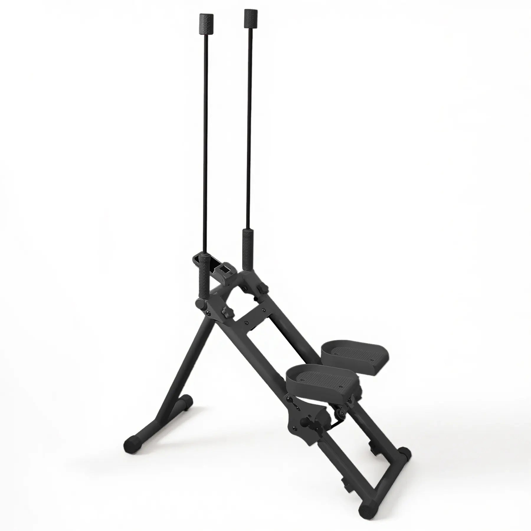 KYOUBY Vertical Climber and Stair Stepper - Heavy-Duty Home Gym Equipment with Adjustable Dual-Grip Handrails and 300 lbs Weight Capacity for Home Workouts